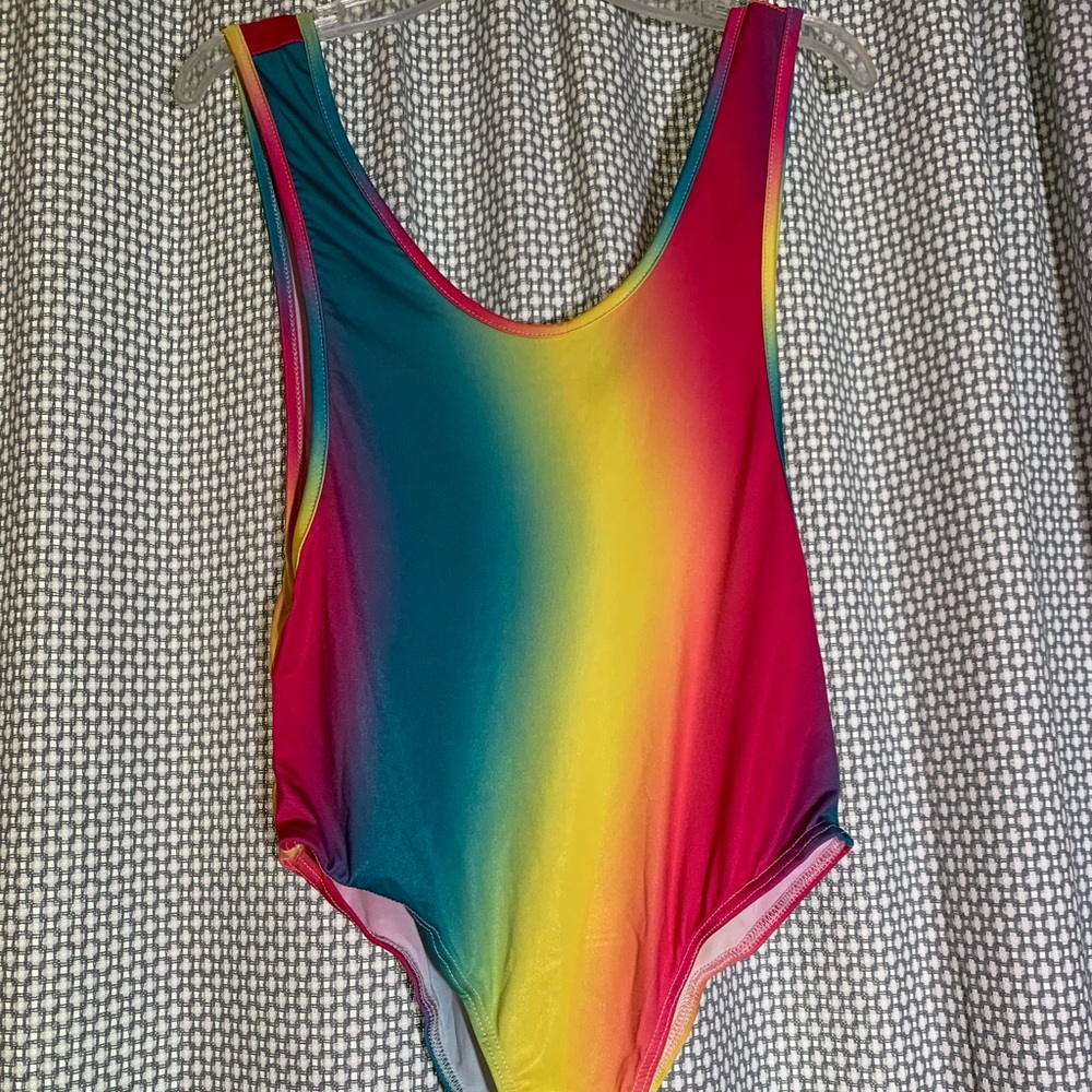 rainbow bodysuit